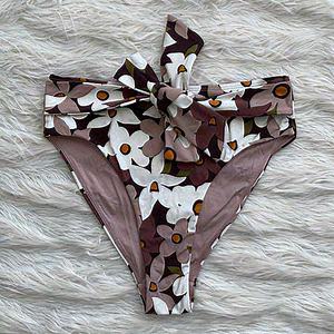Simons | High Waisted Daisy Print‎ Bikini Bottom